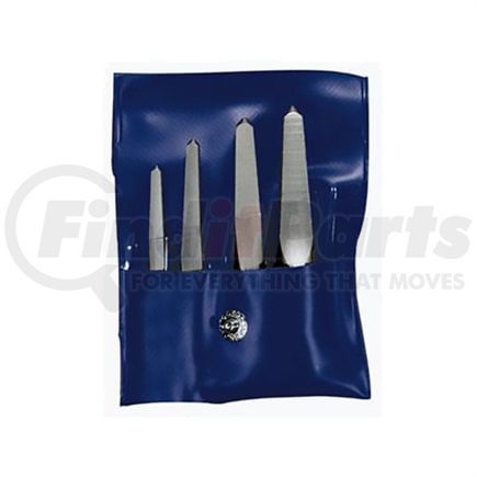Hanson 11118 10-pc Extractor & Cobalt Drill Bit Set in Vinyl Pouch