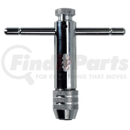 Hanson 21102 Wrench T-Handle Ratcheting Tap Wrench, For Tap Sizes 1/4" to 1/2" (6 mm to 12 mm)