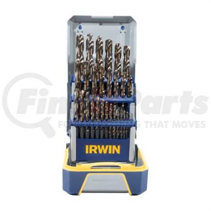 Hanson 3018006B Drill Bit Set 29-Piece TURBOMAX HSS Fractional Jobber Length Drill Bit Set