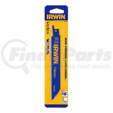 Hanson 372614 Reciprocating Saw Blade 6" Length x 0.035" Thick, 14 TPI, Metal Cutting Reciprocating Saw Blade