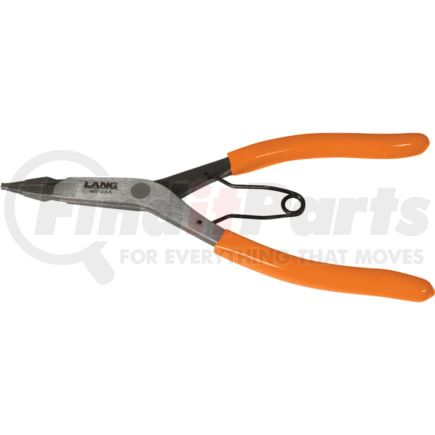 Lang 1407 Pliers 9" Straight Tip Lock Ring Pliers