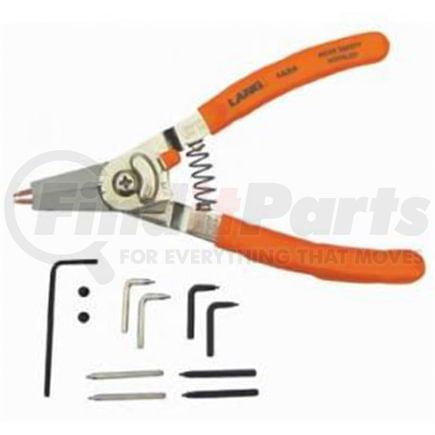 Lang 1434 Pliers Internal/External Quick Switch Retaining Ring Pliers and Tip Kit