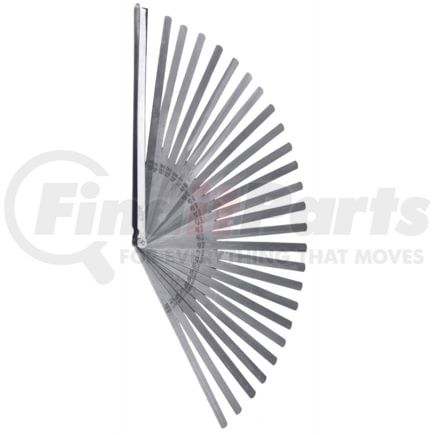 Lang 12025 Feeler Gauge 12" 25-Blade Feeler Gauge with 0.0015" to 0.040" Blade Thickness