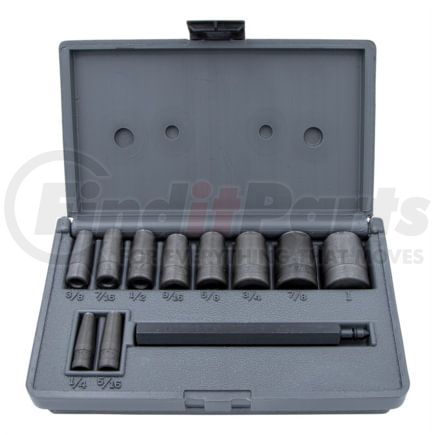 Lang 950 Gasket Hole Punch Set - 11-Piece, Inc. 10 Punch Sizes and 1 Long Driving Mandrel
