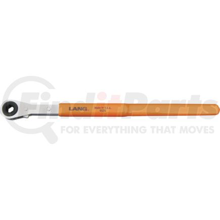 Lang 6525 Battery Terminal Wrench Extra Long 5/16" Ratcheting Side Terminal Battery Wrench with Vinyl-Coated Handle