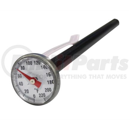 Mastercool 52220 A/C System Thermometer 1-Inch Dial Pocket Analog Thermometer 0 to 220 Degrees Fahrenheit with Holder