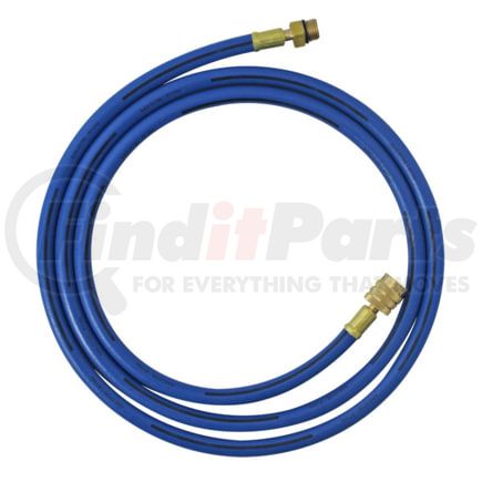 Mastercool 84961 A/C System Charging Hose 96-Inch Blue Charging Hose, 14mm-M x 1/2-Inch ACME-F
