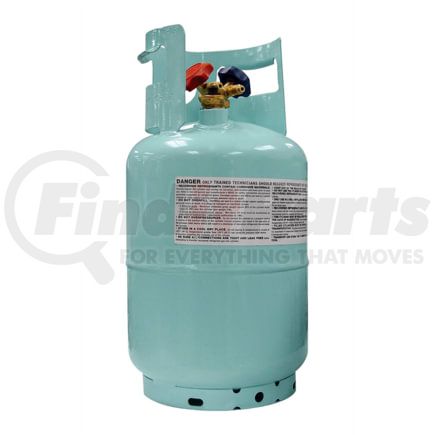 Mastercool 67010 Refrigerant Tank 30-lb Refrigerant Recovery Cylinder Tank with Float Switch and 1/2-Inch ACME Connection