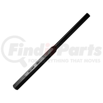 Mayhew Tools 21506 Air Hammer Punch 5/32" Tip 5/16" Hex Body 8" Long Parallel Extra Long Pin Punch