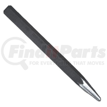 Mayhew Tools 24004 Hand Punch 3/8" Point Hex Center Punch 6-1/4" Length Black Oxide Finish Drill Starting Tool