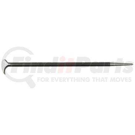 Mayhew Tools 40154 Pry Bar 21" Ladyfoot Pry Bar with Solid Forged Rocker Head and Pointed Alignment Shaft