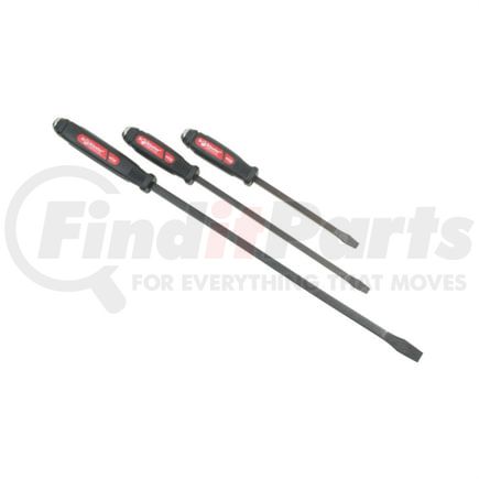Mayhew Tools 61354 Pry Bar Pry Bar Set - 3 Pc, Sizes 7, 12, 18 in., Capped-End Ergonomic Handles
