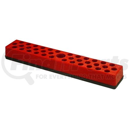 Mechanic's Time Savers 588 Screwdriver Bit Holder Black 1/4" Hex Bit Organizer
