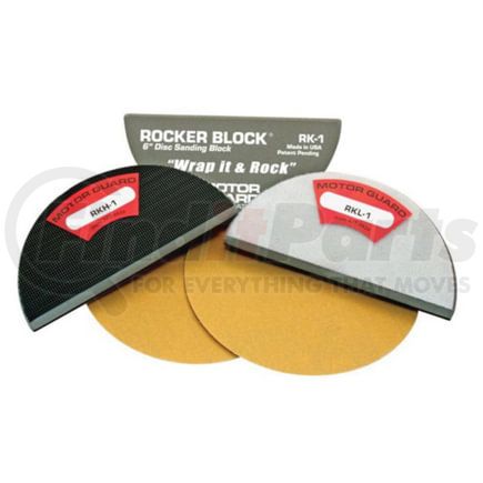 Motor Guard RKH-1 Sanding Block Rocker-Block 6" Disc Sanding Block