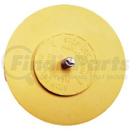 Mountain 246EP Pinstripe Removal Air Tool Eraser Pad 4" Eraser Pad, Vanilla Scented, 4000 Max. RPM, Molded with Logo