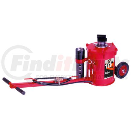 American Forge & Foundry 3400A Air Lift Jack 10 Ton Pneumatic Heavy-Duty Air Lift Jack, 18" to 52" Extension Range