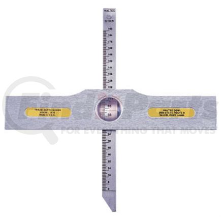 Haltec N-1410 Tire Tread Gauge Tire Tread Gauge - Off-Highway, Tread Depth, with Magnified Sight-Glass