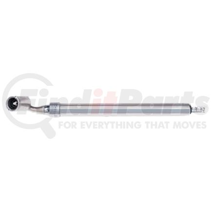 Haltec GA-255 Tire Pressure Gauge Tire Pressure Gauge - Large Bore Swivel Foot Gauge with Nylon Slide Bar