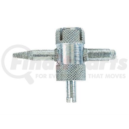 Haltec TL-690 Tire Valve Stem Core Tool Tire Valve Stem Core Tool - 4-Way, For Large Bore/Super Large Bore Cores and Caps