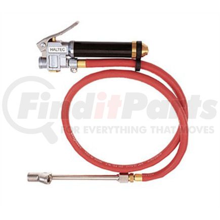 Haltec I-405-6LOM Inflator Gauge Inflator Gauge - 6 ft. Hose Length, with CH-330-LO-OP-1 Lock-on Air Chuck