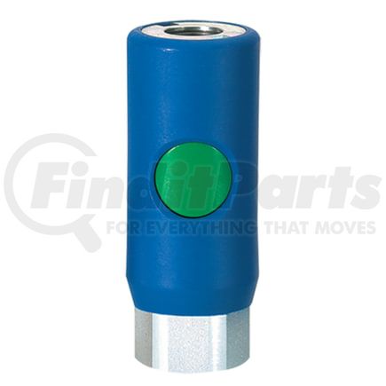 Prevost ERC071201 Air Tool Hose Fitting 1/4-Inch Truflate Automotive Style Quick Coupler, 1/4-Inch Female NPT