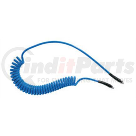 Prevost PUS268 Air Tool Hose Blue Premium Polyurethane 5/16-Inch ID x 26-Foot Spiral Coil Air Hose