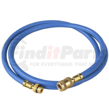 Robinair 62121 Premium Refrigerant Charging Hose, 96", Blue