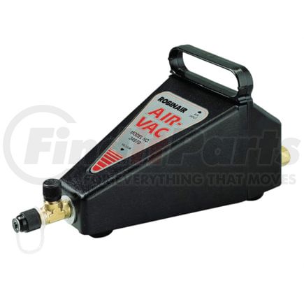 Robinair 34970 Vacuum Pump 1-Piece Shop Air Powered Venturi Type Pneumatic High Vacuum Evacuation Pump