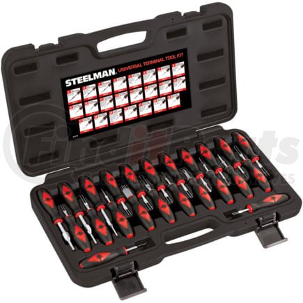Steelman 95839 Wiring Connector Terminal Tool 23-Piece Universal Terminal Tool Kit