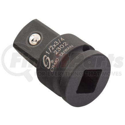 Sunex Tools 2302 Sunex® Tools Male Impact Socket Adapter, 1/2" Drive 1/2", Female x 3/4"