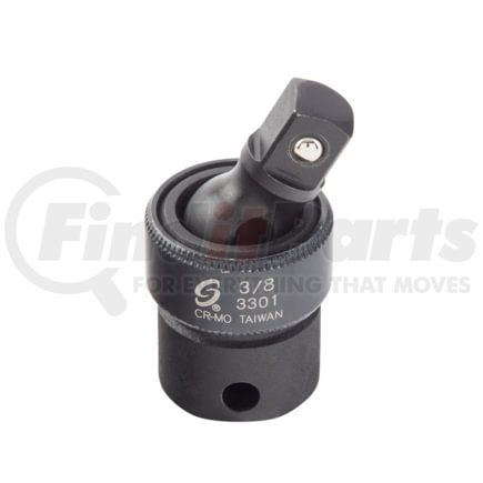 Sunex Tools 3301 Universal Joint 3/8 in. Drive Impact Universal Joint in Chrome Molybdenum Alloy Steel, Flexible Swivel