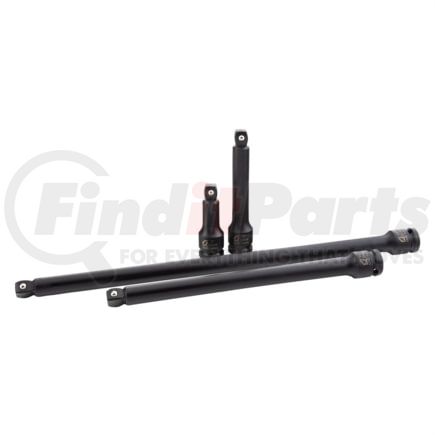 Sunex Tools 2504 4 Pc. 1/2" Drive Wobble Impact Extension Set