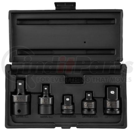 Sunex Tools 3305 Universal Joint Hardware Kit 3/8" & 1/2" Dr Adapter and Universal Joint Impact Set, 5 Pc.