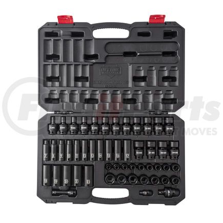 Sunex Tools 3351 Socket Set 51 Pc. 3/8" Drive Metric Impact Socket Set