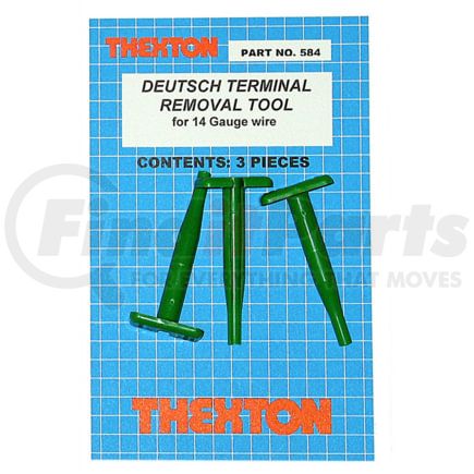 Thexton 584 Deutsch Terminal Release Tool Green Deutsch Terminal Removal Tool for 14-Gauge Wire