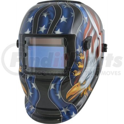 Titan 41265 Welding Helmet Solar Powered Auto Darkening Welding He Helmet Ideal for Professional Use
