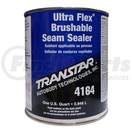 Transtar 4164 Body Seam Sealer 1-Quart Ultra Flex Gray Brushable Structural Body Seam Sealer