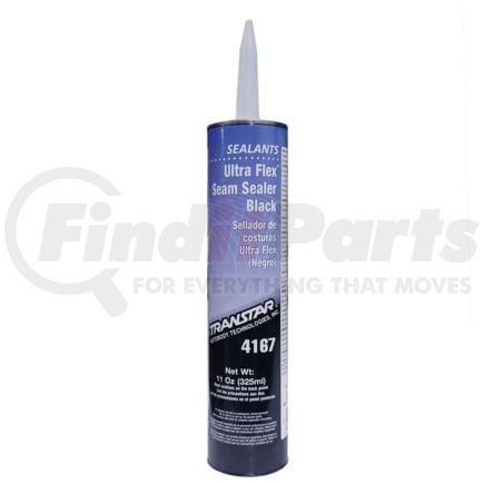Transtar 4167 Ultra Flex™ Seam Sealer Black, 11 oz Cartridge