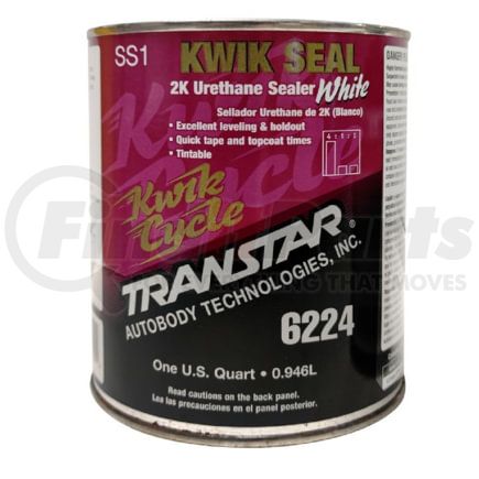 Transtar 6224 Paint Primer 1-Quart White Kwik Seal Premium Quality 2K Urethane Base Sealer