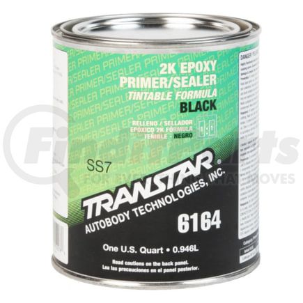 Transtar 6164 Clearcoat 2K Epoxy Primer Black, 1-Quart