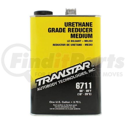 Transtar 6711 Paint Reducer 1-Gallon Medium Urethane Grade Reducer, 65-80 Degrees F