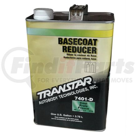 Transtar 7401-D Paint Primer Reducer Basecoat Reducer Cool, 1-Gallon
