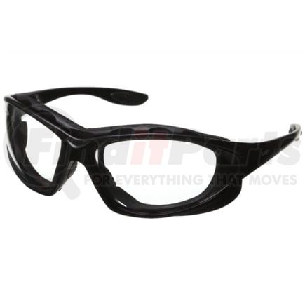 UVEX S0600 Safety Glasses Safety Glasses Seismic® Black Frame with Clear Hardcoat Lens and Headband