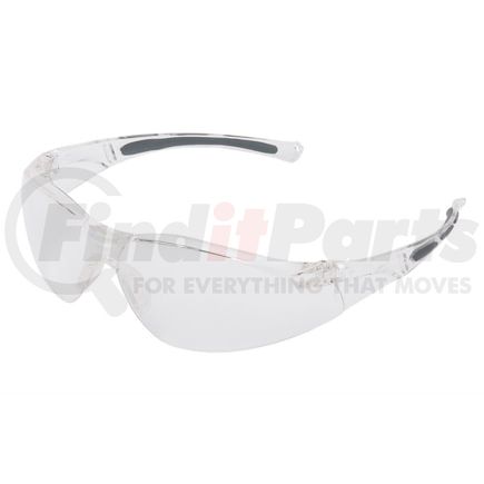 UVEX A800 Safety Glasses Series Safety Glasses, Hard Coated, Polycarbonate, Soft Temple Inserts