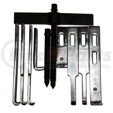 V8 Hand Tools 4210 Gear Puller 4-Pieces Straight Bar Puller Set, 10-Ton Capacity, 2-Way Crossarm
