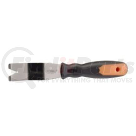 Vim Tools V614 Clip Removal Tool 8 In. V Notch Door Panel Removal Tool Stainless Steel Blade Two Component Handle