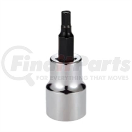Vim Tools SHI406 Driver Bit Set 3/16 In. SAE Half Cut Stubby Hex Driver Socket Bit 1/4 In. Square Drive Forged