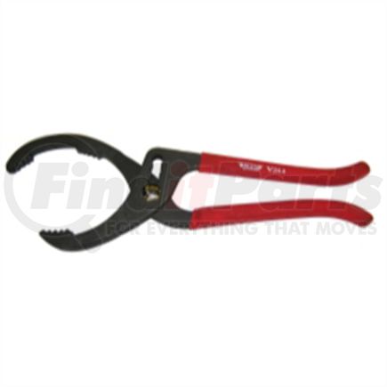 Vim Tools V244 Oil Filter Wrench 11 In. Four Position Universal Oil Filter Pliers Adjustable Two to 5 In. Jaw Capacity
