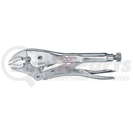 Vise Grip 5WR Pliers 5-Inch Curved Jaw Locking Pliers with Wire Cutter, 1-1/8-Inch Jaw Capacity