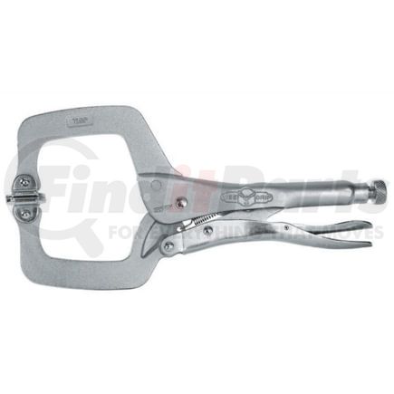 Vise Grip 11SP Pliers 11-Inch Swivel Pads C-Clamp Locking Pliers, 3-3/8-Inch Jaw Capacity